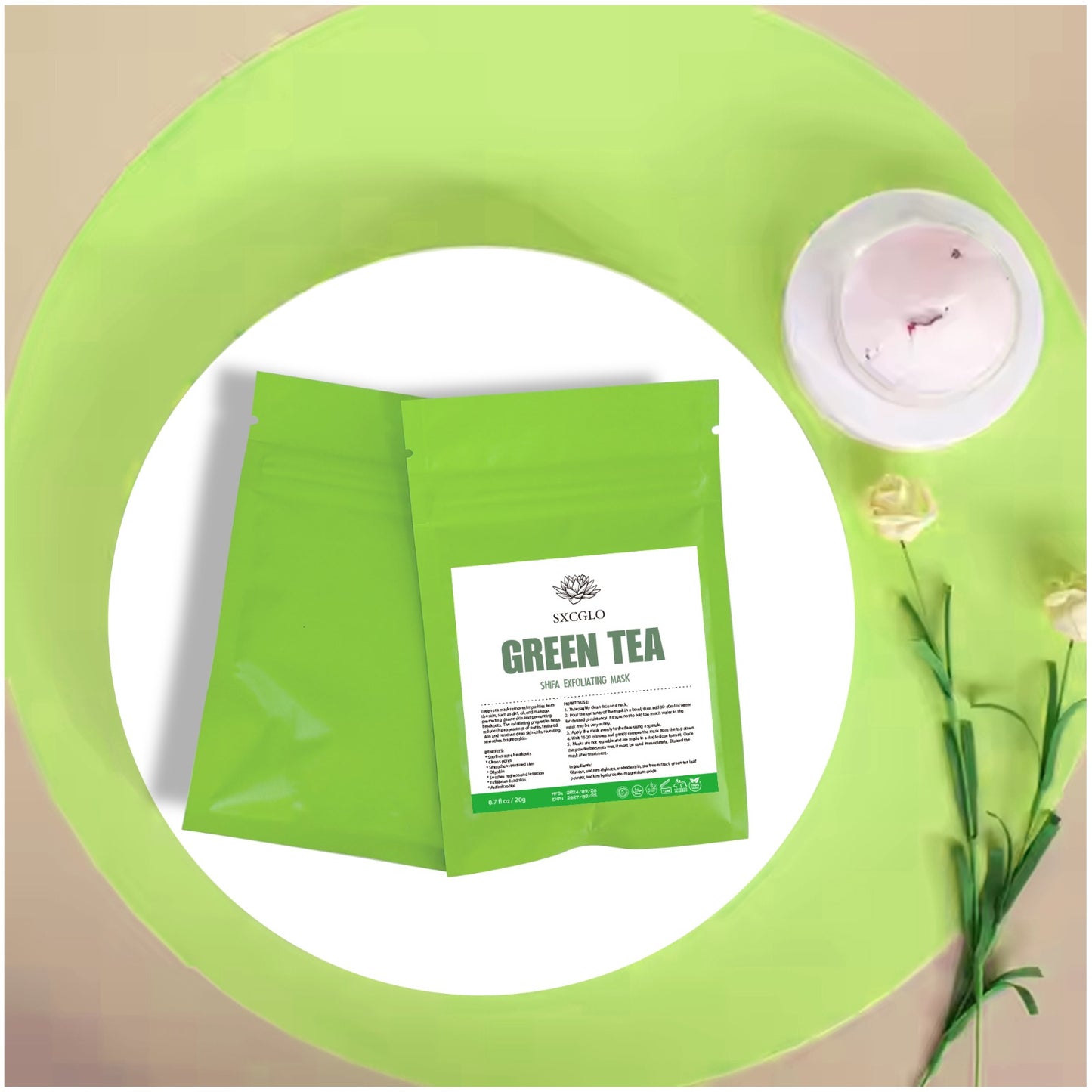 New! Green Tea Mask