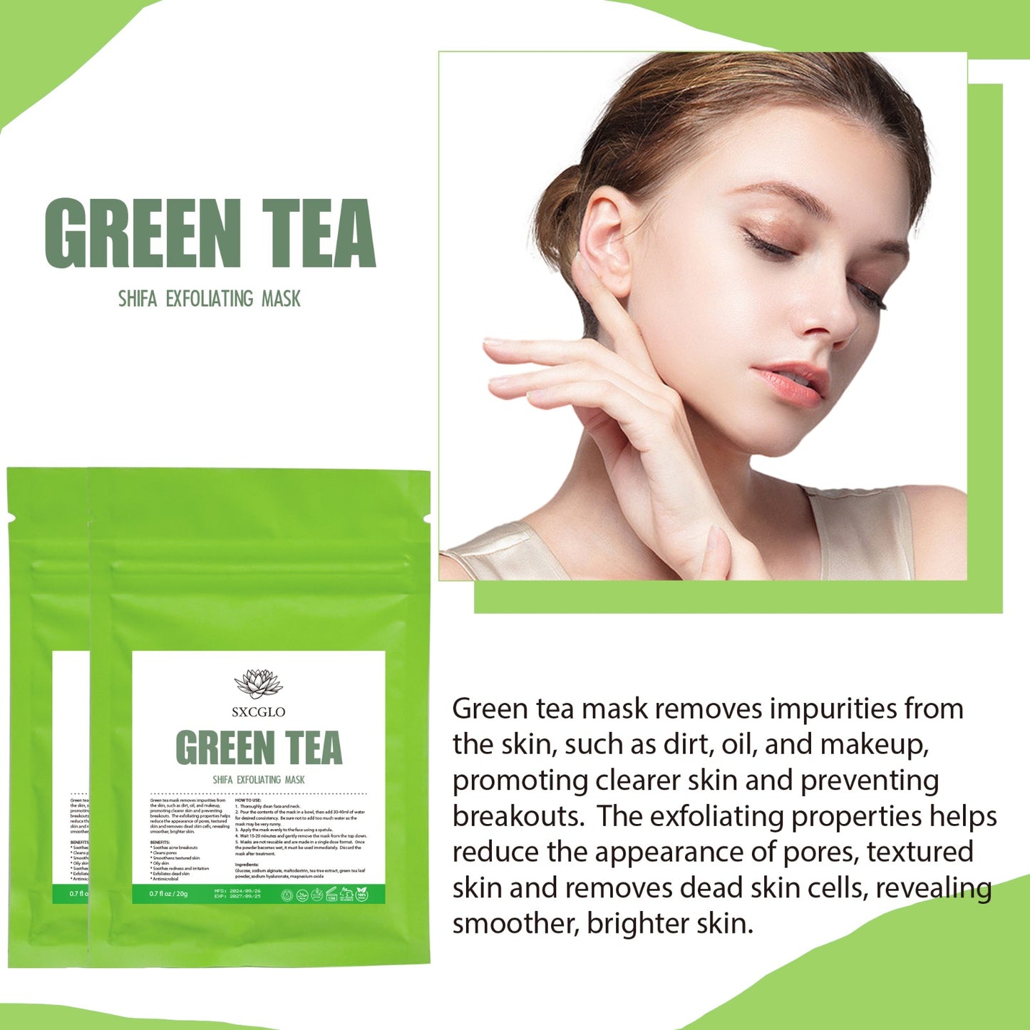 New! Green Tea Mask