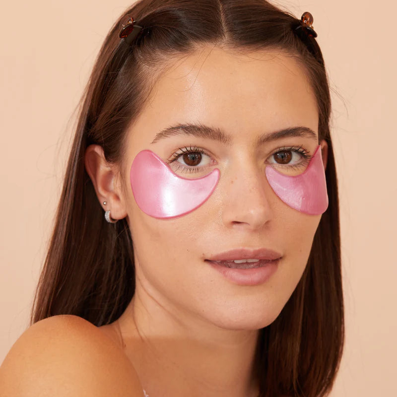 Collagen Peptide Strawberry Eye Mask x 3